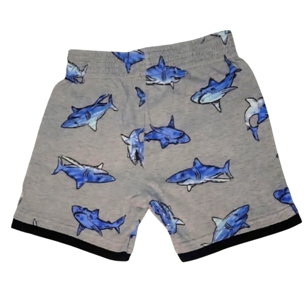 NEW Garanimals 2-Piece Kids Sharks Matching Tank & Short Set